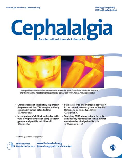 Cephalalgia Journal and Magazine Subscription Available in India