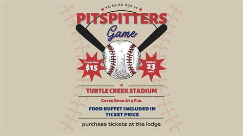 TC Elks #323 goes to the Pitspitters!-Members & their guests , Turtle ...