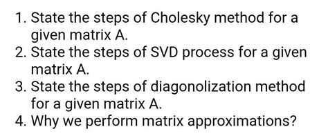 Image result for Cholesky Method Matrix