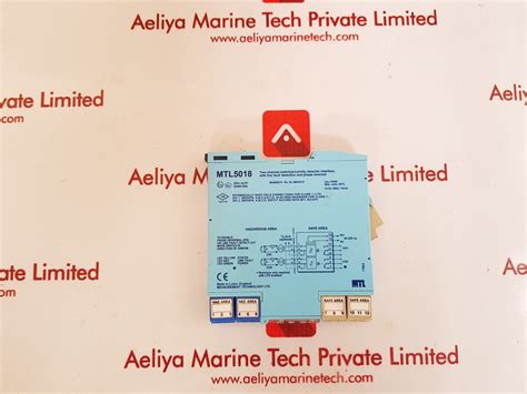 Measurement Technology Mtl5018 2-channel Switch/Proximity Detector ...