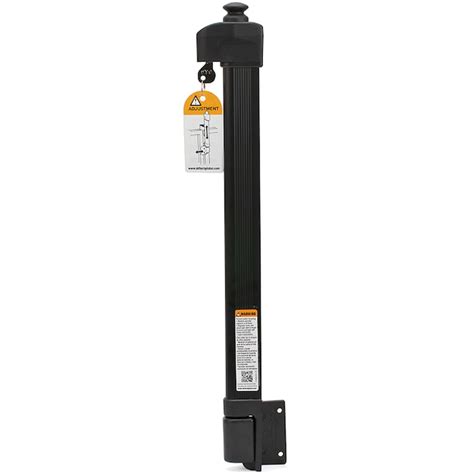 National Hardware Black Gate Lock N346-204 at Lowes.com