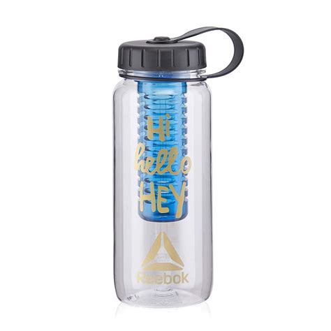 Reebok Tritan Infuser Water Bottle, 650 ML - Blue – Prokicksports