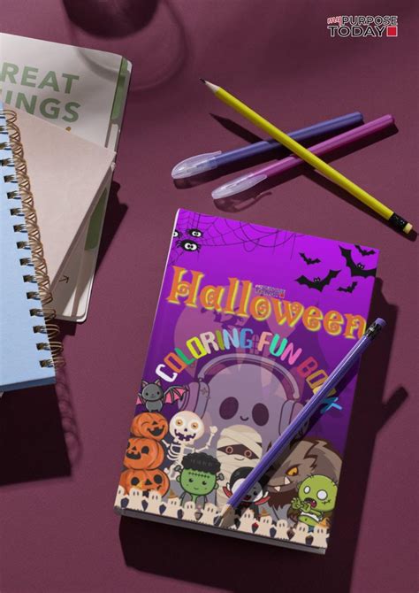 Buy Halloween Coloring Fun Book Printable Fun Activity Book and Crafts ...