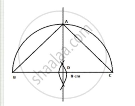 construct an isosceles right- angled triangle in which the hypotenuse ...