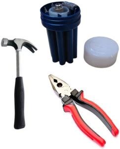 Buram Hand Tool Kit (3 Tools) Claw Hammer, Screw Driver Kit, Plier ...