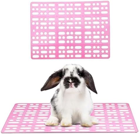 Western Era Pink Plastic Rabbit Floor Mat for Cage – Cage Mating for ...