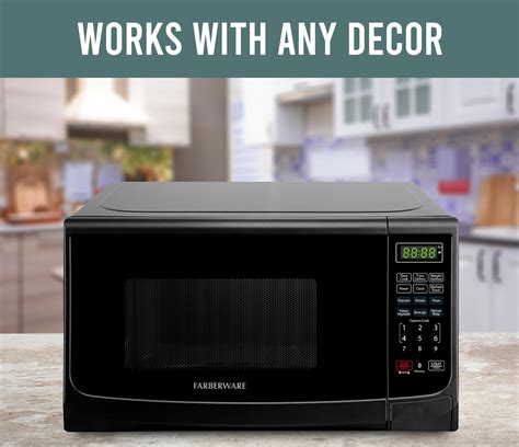 Snapklik.com : Farberware FM11BKA Compact Countertop Microwave Oven 1.1 ...