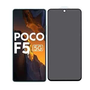 Tele Shield Premium Privacy Tempered Glass Screen Protector for Poco F5 ...