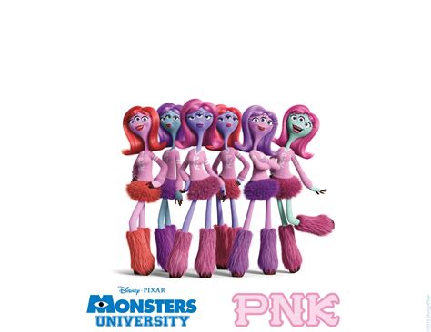 Pink Monster Monsters University at Amber Polk blog