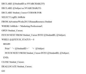 Image result for T-SQL While Loop