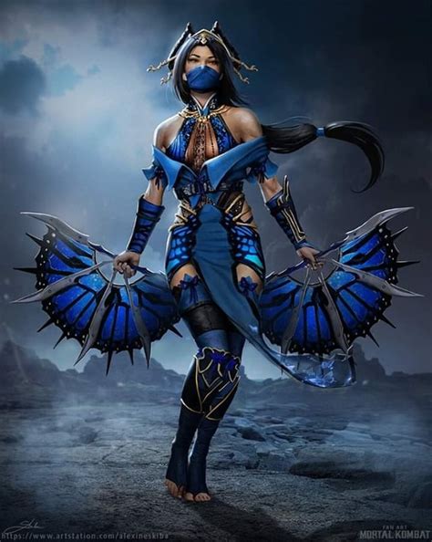 Kitana by Aleksandra Skiba : MortalKombat