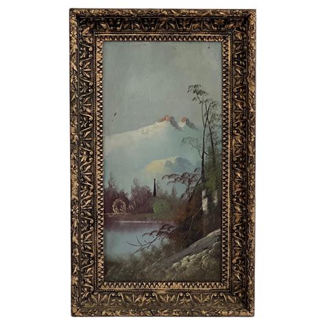 Vintage Gold Framed Hans Volkmann Art Print Little Princess Girl Lord ...