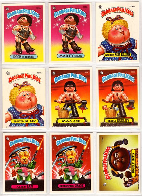 Pictures Of Garbage Pail Kids Cards