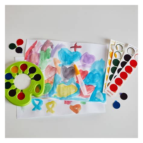 Crayola Washable Pop & Paint Watercolour Palette – Crayola Canada