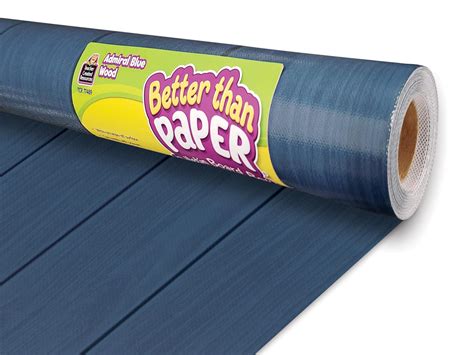 Admiral Blue Wood Better Than Paper® Bulletin Board Roll, 4 foot x 12 ...
