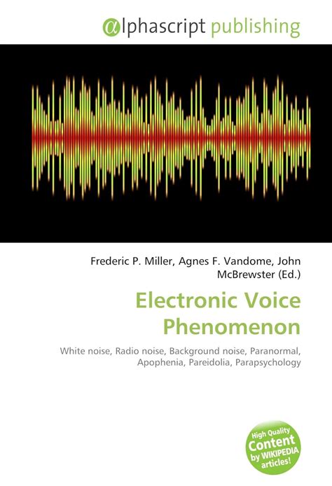 Electronic Voice Phenomenon: White noise, Radio noise, Background noise ...