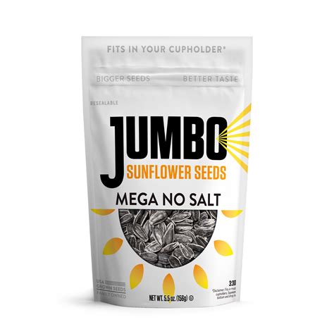 low sodium – Jumbo Sunflower Seeds