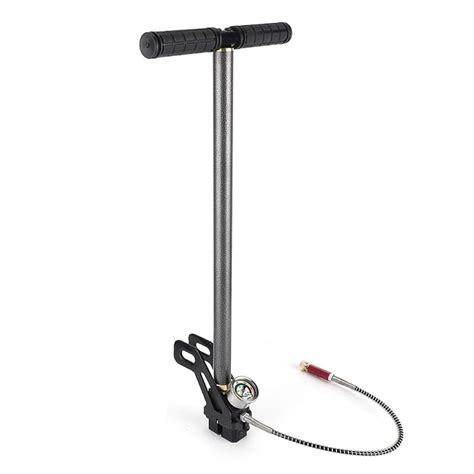 High Pressure Air Pump, 0-6000psi Tungsten Steel 3 Stage High Pressure ...