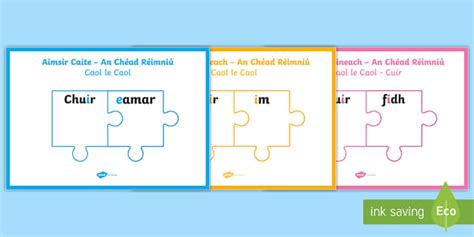 Caol le Caol | Leathan le Leathan | Póstaeir Thaispeána