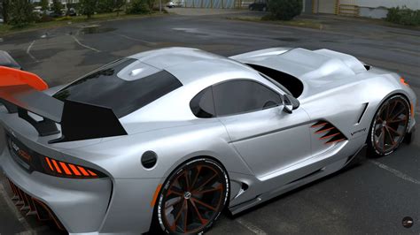 2026 Dodge Viper ACR Looks Like a Supercar Built in a Digital Shed - autoevolution