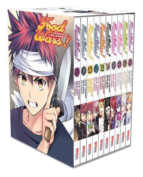 Food Wars - Shokugeki no Soma Box 2 - 11-20 Sammelschuber | Carlsen ...