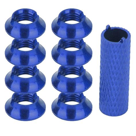 Buy Dilwe RC Transmitter Gear Switch Lock Nuts Vehicles Aluminum Spare ...