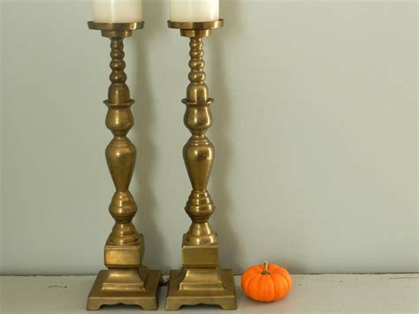 Slim Tall Floor Candle Holders