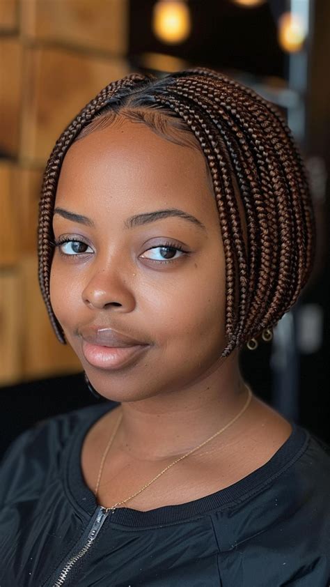 Radiant Cuts: 25 Short Hairstyles for Black Women in 2024 | Bob braids ...