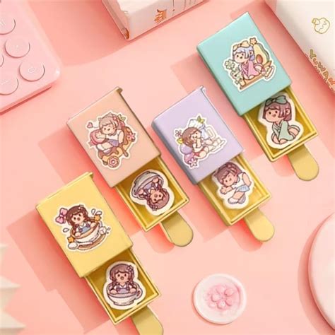 Abhinandan Decors Pencil Eraser Magic Box Popsicle shaped Ice cream ...