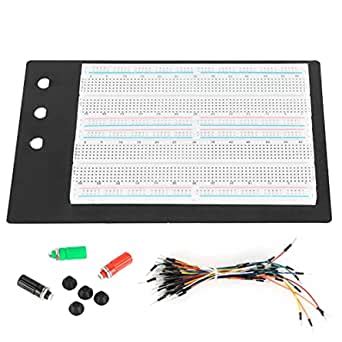 Solderless Breadboard 1660 Points Breadboard Kit with 65 Jumper Wires 3 ...