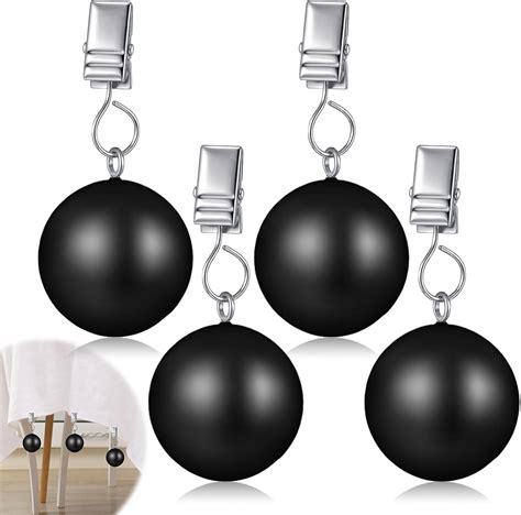 Amazon.com : Cinnvoice 4 Pack Heavy Duty Curtain Weights Heavy ...