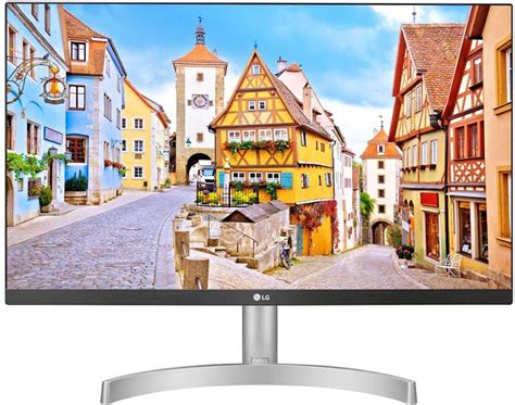 LG 27 inch Full HD LED Backlit IPS Panel Monitor ((27ML600S-W) Inbuilt ...