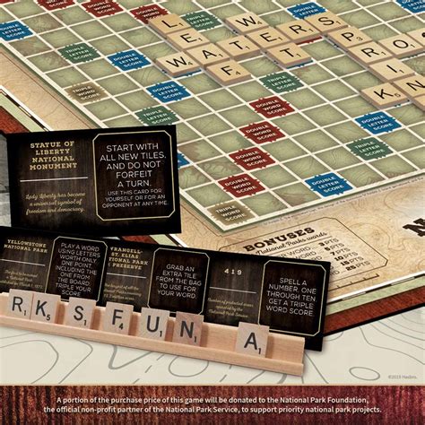 Buy Scrabble: National Parks | Official Scrabble Word Game with a ...