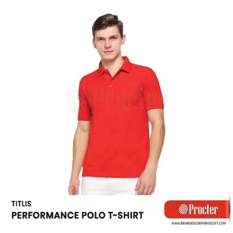 TITLIS Performance Polo T-Shirt in bulk for corporate gifting ...