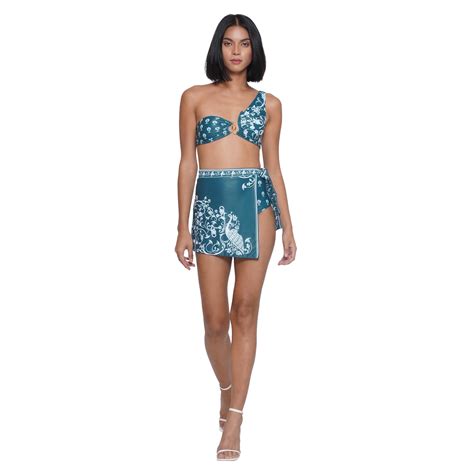 Taite Bikini Skirt Set – Limerick by Abirr n' Nanki