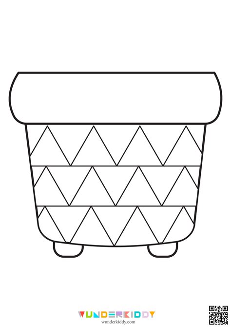 Flower Pot Template Free Printable