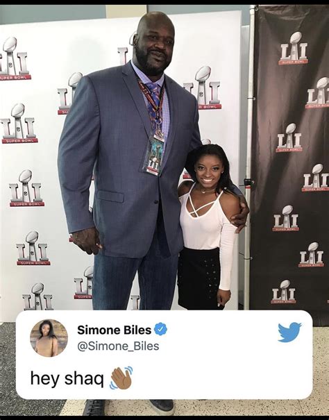Shaq 7’1” next to 4’8” Simone Biles : r/tall