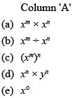Exponents and Powers Class 7 Worksheet Maths Chapter 10
