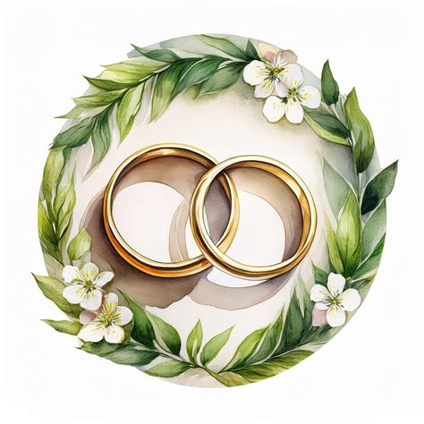 49+ Wedding Ring Illustrations Set