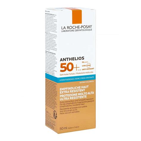 Roche-posay Anthelios Ultra getönte Creme Lsf 50+ 50 ml