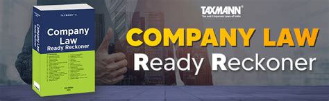 Buy Taxmann's Company Law Ready Reckoner – Topic-wise commentary on 40 ...