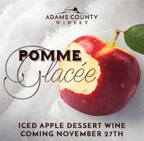 Ice wine out of apples? Adams County Winery says this new release will ...