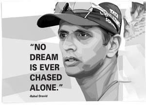 Rahul Dravid Motivational Wall Posters Paper Print - Personalities ...