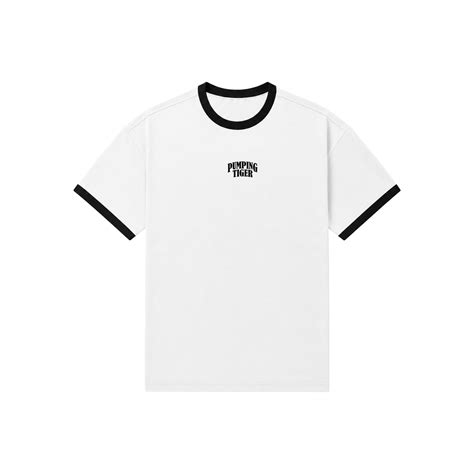 White Ringer T-Shirt India – PUMPINGTIGER