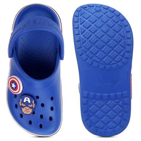 Shop Royal Blue Clogs For Kids FL 3004 Online at Best Price