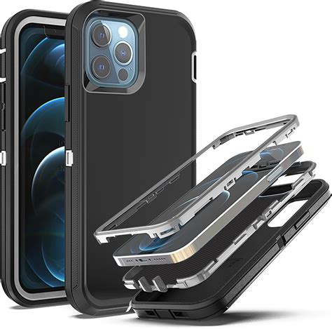 Amazon.com: YmhxcY for iphone 11 Pro Case Shockproof Dropproof Dust ...