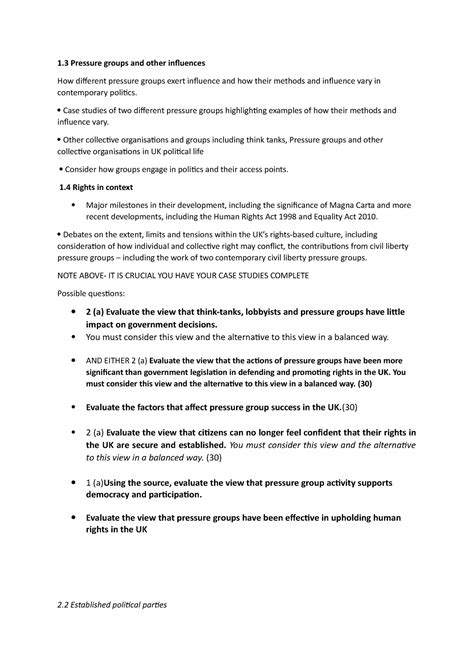 Politics a Level Questions Examples 的图像结果