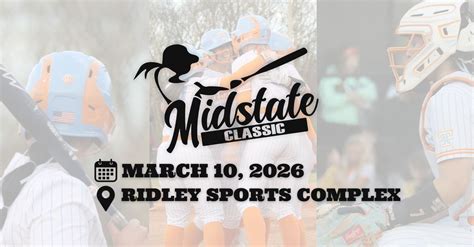 2026 Midstate Classic - SOLD OUT, Ridley Sports Complex - Columbia, TN ...