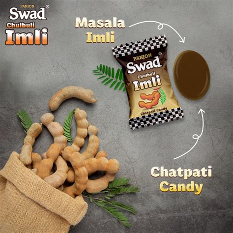 Buy Swad Imli Candy Jar 500g (Khata Mitha Tamarind Masala) & Swad ...