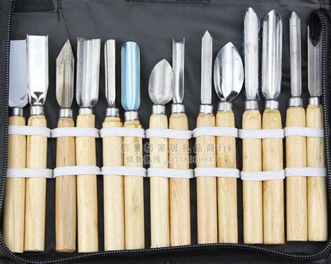 12件套木工雕刻刀套装12件套 木柄雕花刀 金属雕刻刀木工雕刻刀-阿里巴巴